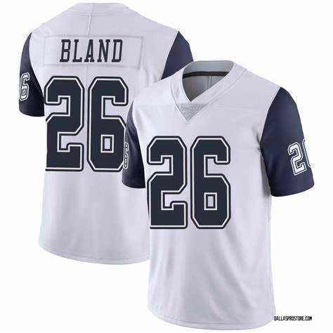 Men & Women & Youth Nike Dallas Cowboys #26 DaRon Bland White Stitched NFL Limited Rush Jersey->dallas cowboys->NFL Jersey